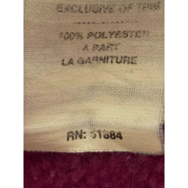 Vintage Patagonia Synchilla Fleece Vest USA Made Pink Womens L 25162 F99 - Image 6