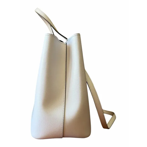 Kate Spade Harper Satchel Parchment Pebbled Leather Crossbody Tote Shoulder Bag - Image 5