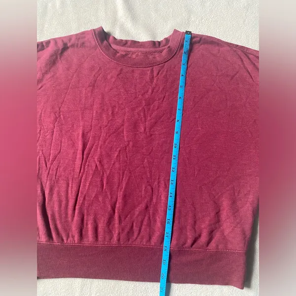 Altar'd State Burgundy Sweatshirt - Image 5