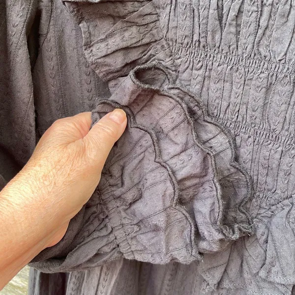 Urban Outfitters size S oversized ruffled tunic-dress. - Image 4