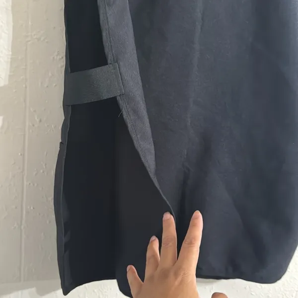 Sleeveless apron Black - Image 5