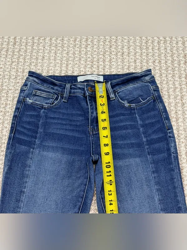 Bridge by Gly mid rise super flare jeans size 29 - Image 7