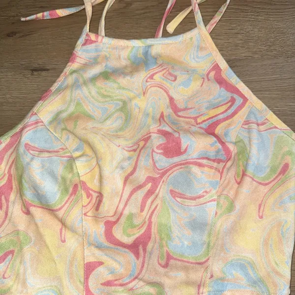 Le Lis Color Me Impressed Halter Top - Image 2