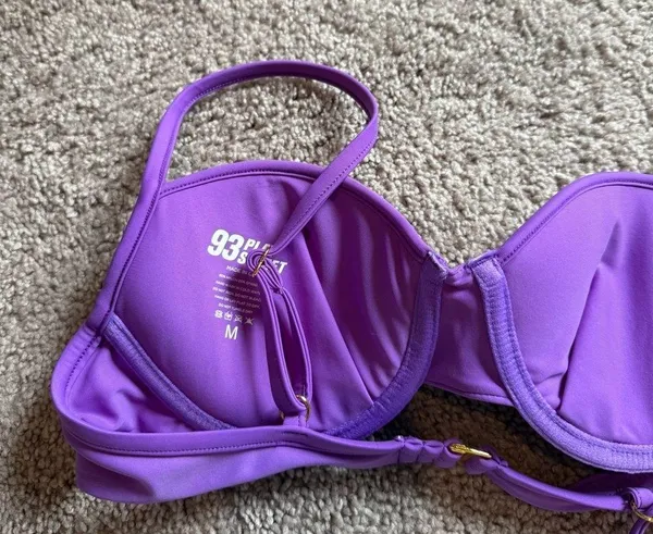 93 PlayStreet Colorful Underwire Bikini Top - Image 2