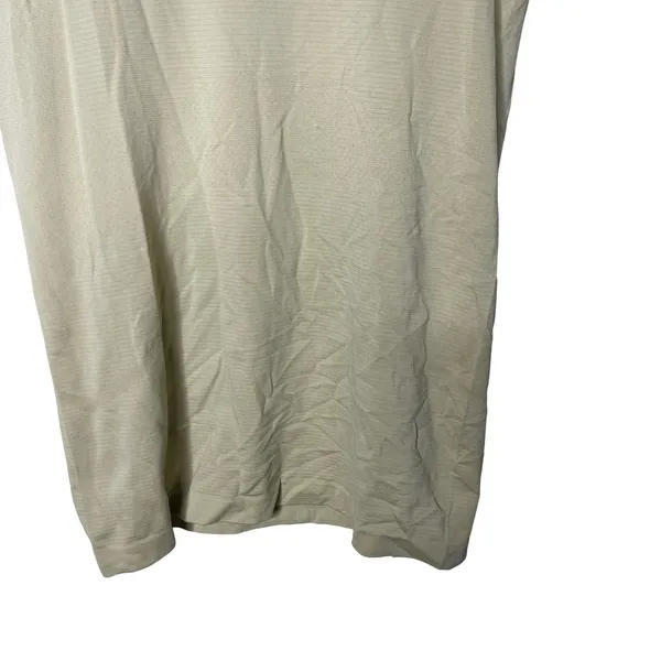 Lululemon tech swiftly short sleeve t shirt in lime green sz 6 - Image 4