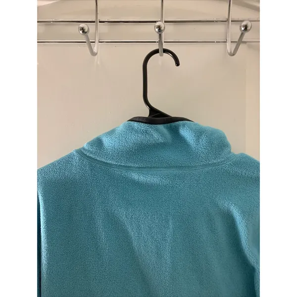 Old Navy Women's 1/4 Zip Fleect Pullover Top Collar Size Large Blue - Image 11