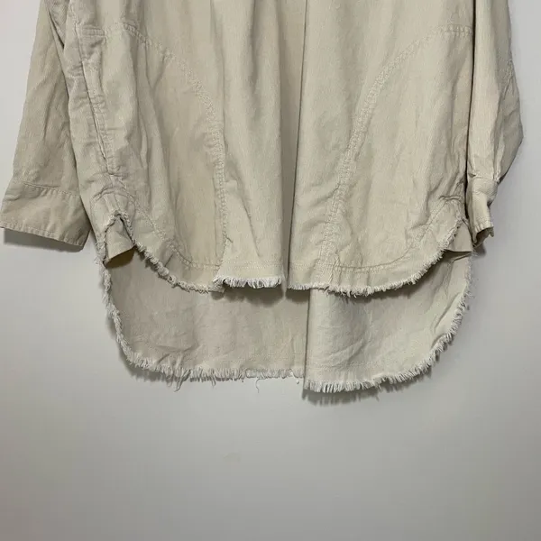 Aerie Offline Corduroy Quarter Zip Shacket - Image 4