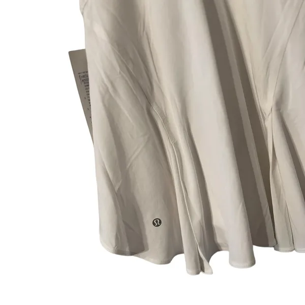 NWT LULULEMON Everlux Short Lined White Tennis 6” Tank Dress - Image 10