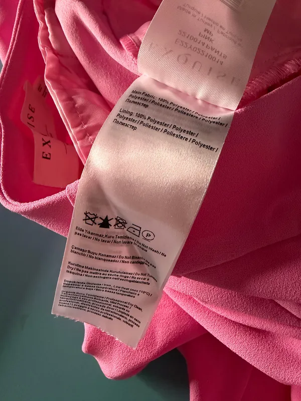 Anthropologie Exquise Garofano Wide Leg Pants Pink Size MP - Image 9