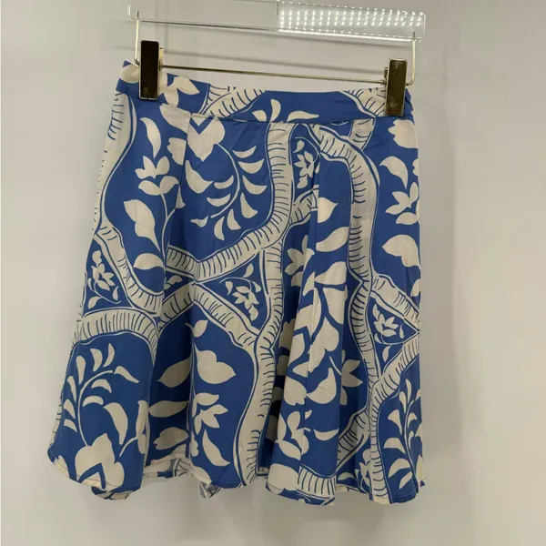 Marine Layer Bonnie mini skirt Blue and white A-Line‎ Skirt 2 NWT - Image 3