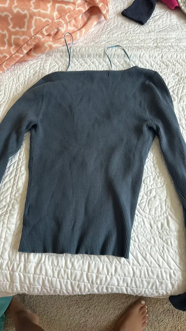Macy's Sugar Moon Blue Long Sleeve - Image 2