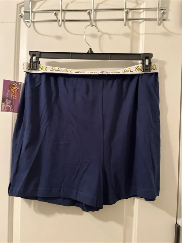 Jeff Gordon Nascar Winners Circle Women's Juniors Blue Shorts Size Medium (7/9) - Image 11