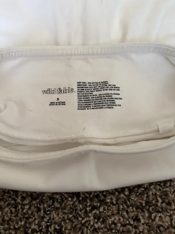 Target Skort White - Image 4