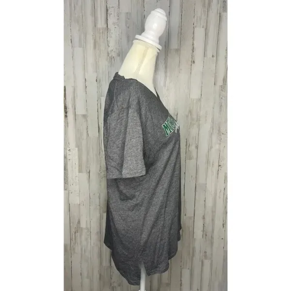 NWT Michigan State Spartans Women's Large Gray T-Shirt Sports College‎ Crew Neck - Image 3