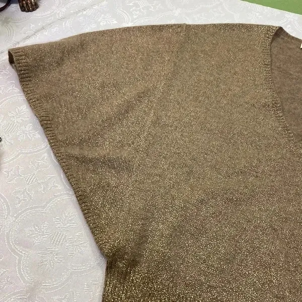 Neiman Marcus cashmere collection women blouse L - Image 13