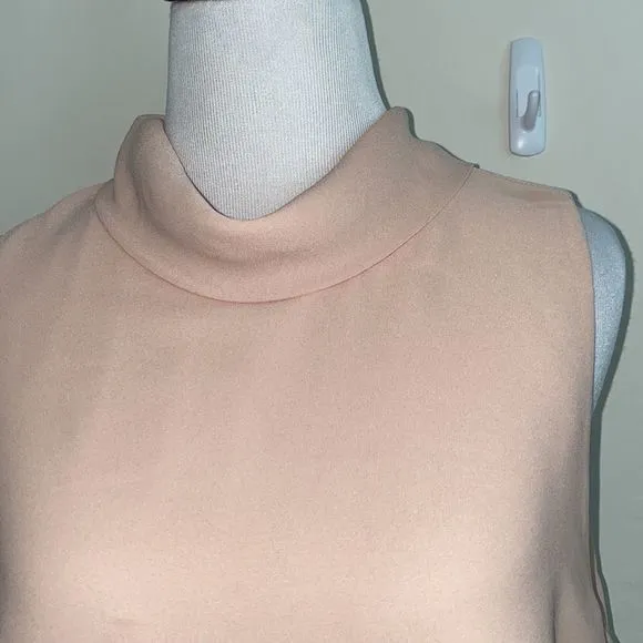 5/$30 🎈 Monteau‎ medium pink turtleneck sleeveless blouse - Image 2