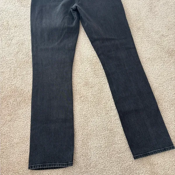 Abercrombie & Fitch Curve Love Ultra High Rise 90s slim Straight Jeans crossover - Image 7