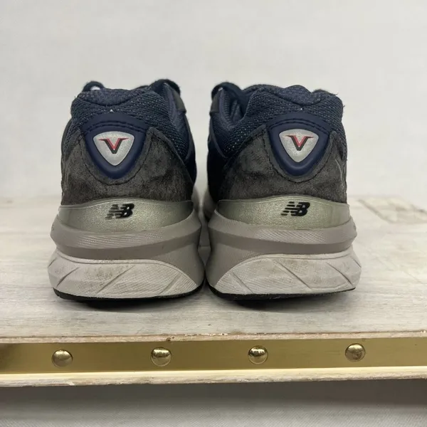 💥 New Balance 990v5 Navy Blue Running shoes 2A WIDTH W990NV5 women 7.5 men 6 - Image 7