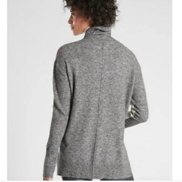 Athleta‎ Transit Colorblock Merino Wool Blend Sweater Sz XS - Image 2