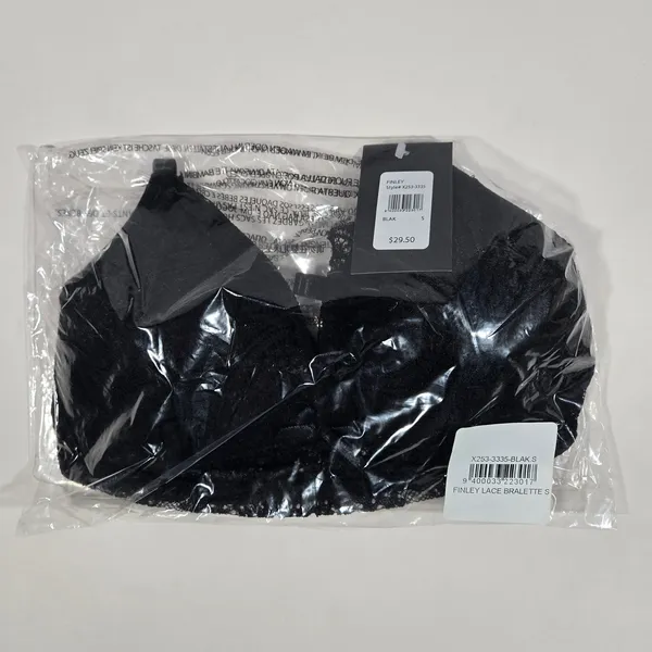 Frederick's of Hollywood Finley Lace Bralette Black S‎ NWT - Image 8