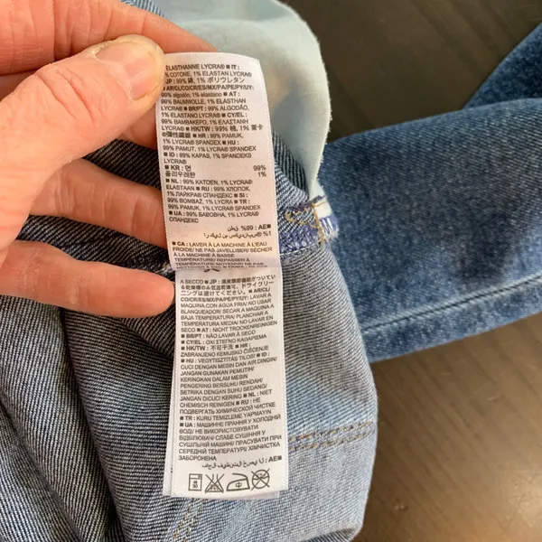 Gap‎ 1969 True Skinny HR Jeans Dark Stone Wash Denim 31R (34x27) Minimalist - Image 6