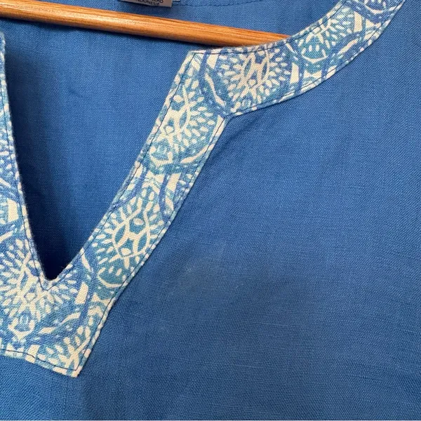 Sigrid Olsen Blue Dress‎ Size Small - Image 4