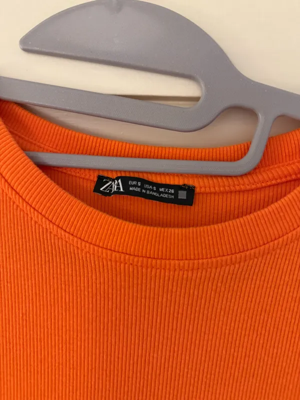 Zara Orange Dress - Image 2