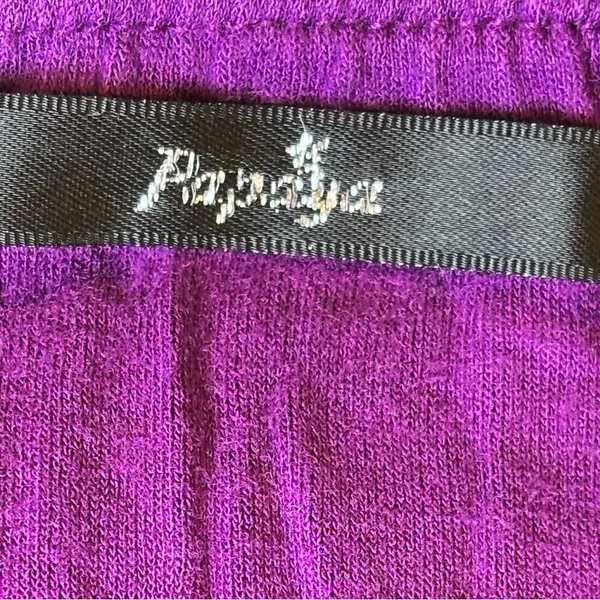 PAPAYA Women’s Floral Print Dress with Purple and Multicolor Design. With Zipper - Image 4