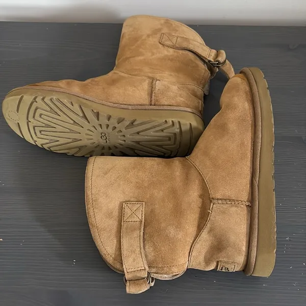 UGG Remora Chestnut Buckle Winter Boot Size 7‎ - Image 7