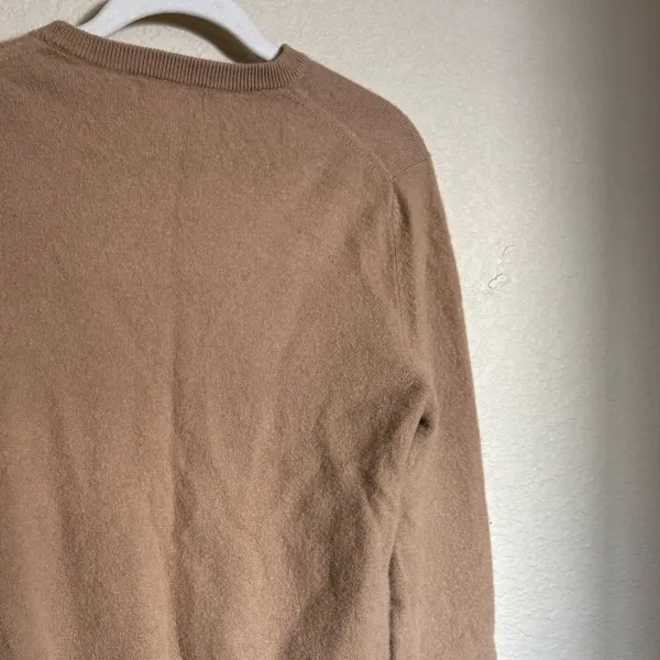 Naadam‎ cashmere crewneck sweater size small tan - Image 8