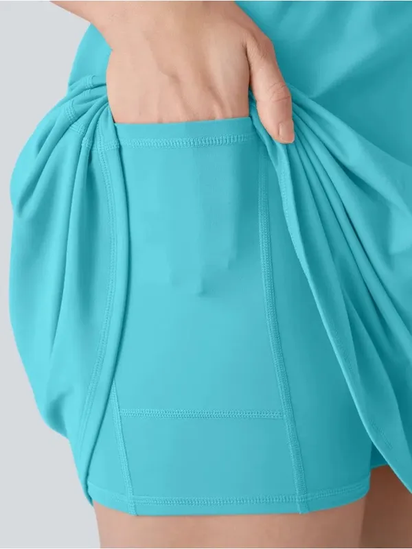 Halara SoftlyZero Plush Backless Active Dress Longer Length-Easy Peezy | L - Image 4
