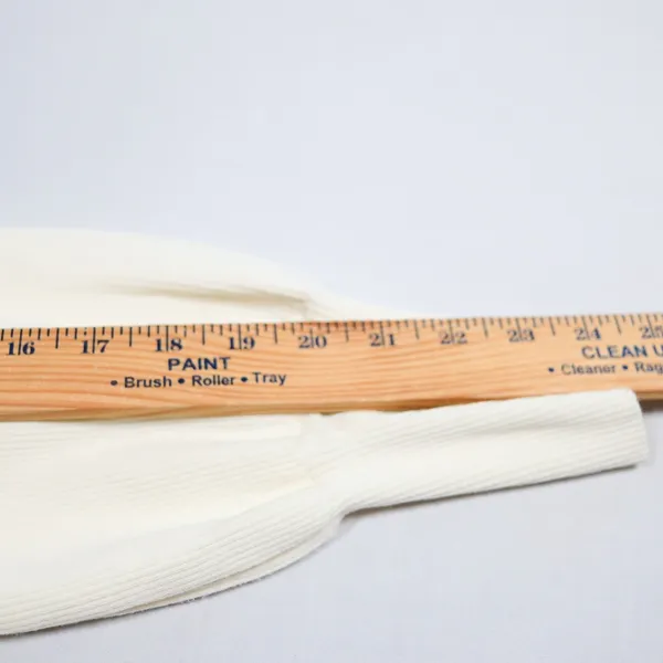 Lauren Ralph Lauren Pullover Women 1X Cream Ribbed Puff Sleeve Gold Button Top - Image 9