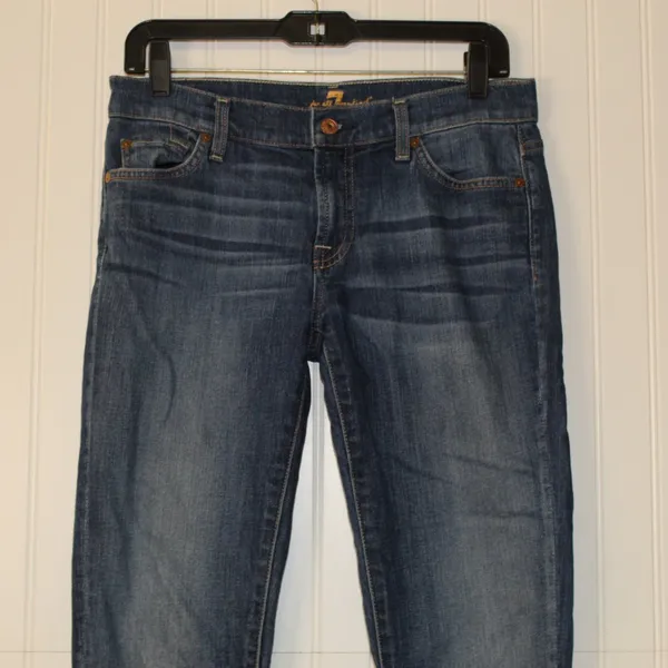 7 For All Mankind Roxanne Jeans Size 28 - Image 4