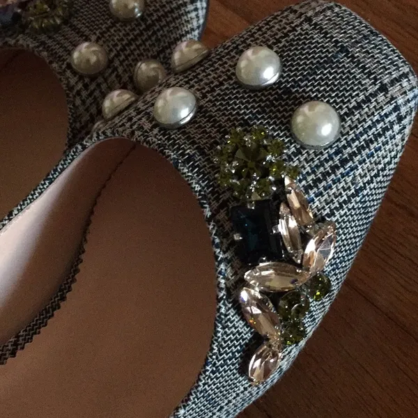 J.crew jewel pumps. Size 7.5 - Image 2