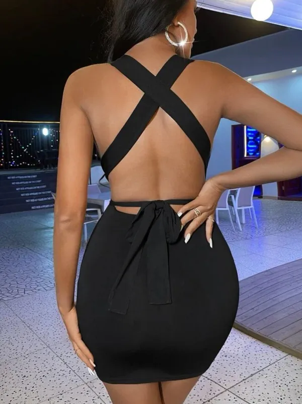 Black Dress Size XS - Image 2