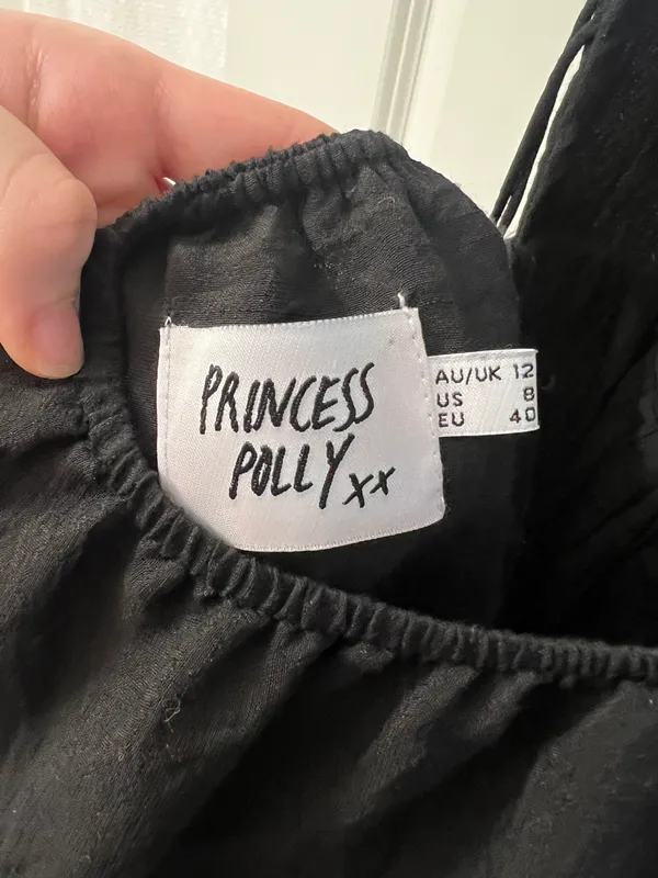 Princess Polly Mini Dress Black - Image 6