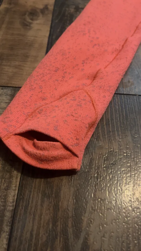 Lululemon Athletic Coral Long Sleeve Top - Image 4