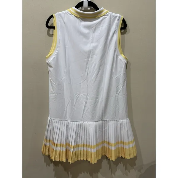 Anthropologie Beach Riot Bria Dress‎ White Yellow Tennis Pickleball Golf Skort - Image 4