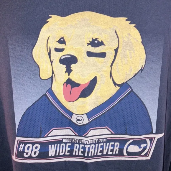 Vineyard Vines Wide Retriever Long Sleeve Pocket Tee, XL - Image 2