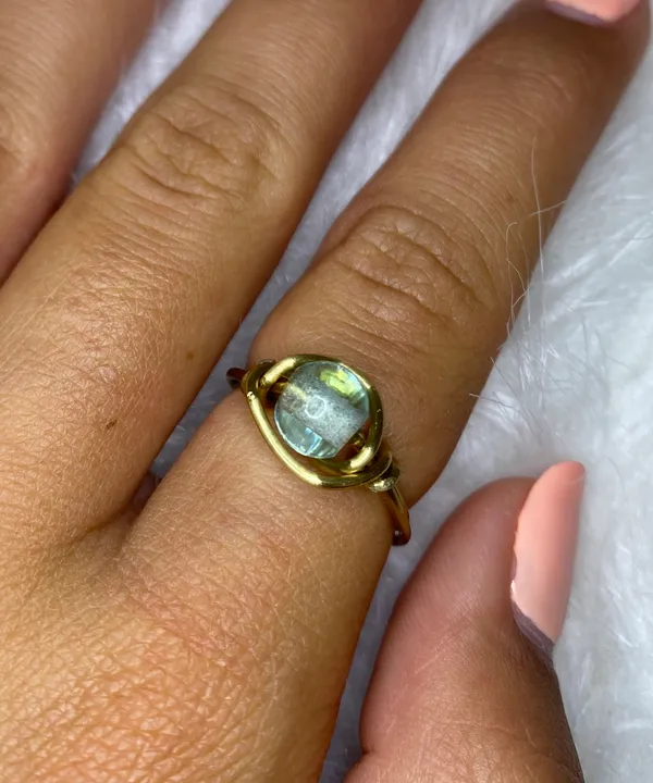 Handmade Sage Ring - Image 2