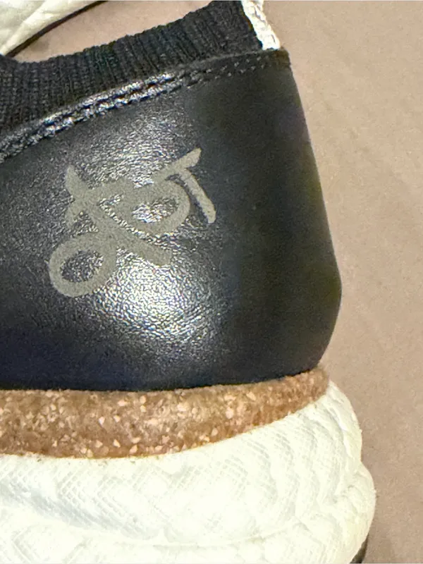 Women’s Black Knit OTBT Sneakers with Gray Accent. EUC. Barely worn. - Image 3