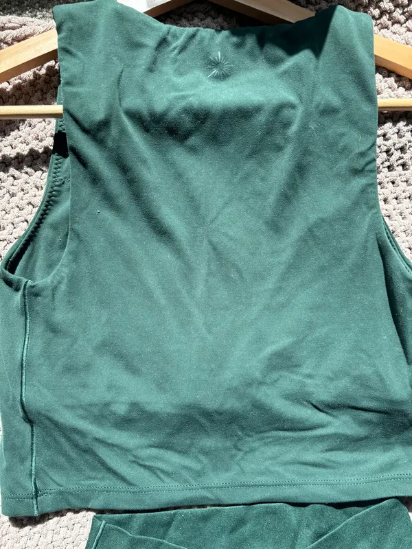 OFFLINE by Aerie Crossover Leggings & high neck bra set - Image 5