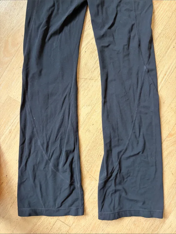 Athleta flare leggings size small black - Image 7
