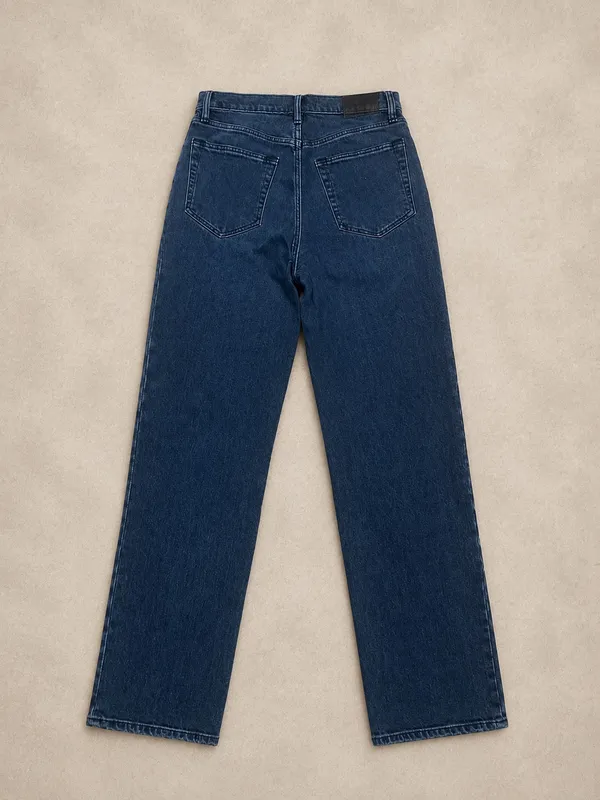 Abercrombie & Fitch Curve Love Ultra High Rise 90s Straight Jean Sz 8/29 - Image 7