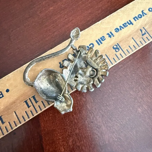 Vintage Lion Brooch - Image 2