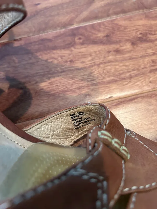 Frye Sofia Stitch Block Heel Buckle Sandal Size 6.5 - Image 9