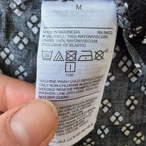 Old Navy Fit & Flare Geo Printed Cami Dress - Image 5