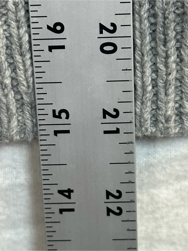 Hollister Women’s Small Gray Asymmetrical Zip Rabbit Hair Knit Cardigan Y2K - Image 7
