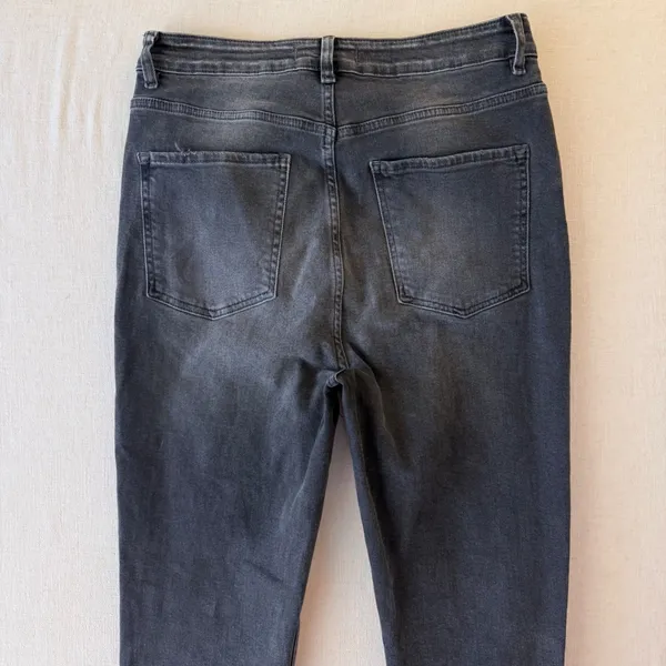 We The Free Distressed High Rise Skinny Jeans Womens 31 Black - Image 9