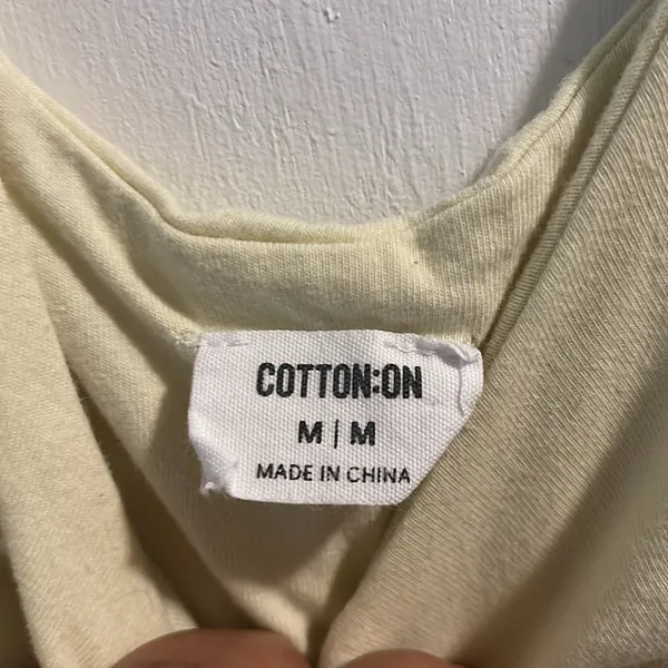 Cotton On Green Sleeveless Fitted Crop Tank‎ Top - Image 3